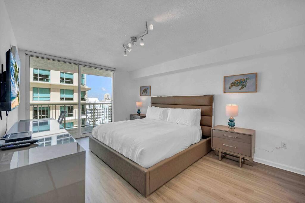 Spacious 36Th Flr 1 Bd 1 Bt • Brickell • Bay View Miami Exteriér fotografie