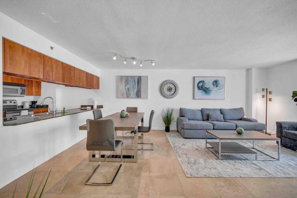 Spacious 36Th Flr 1 Bd 1 Bt • Brickell • Bay View Miami Exteriér fotografie